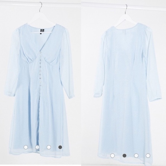 NWT Vero Moda Floral Midi Dress - Picture 2 of 8